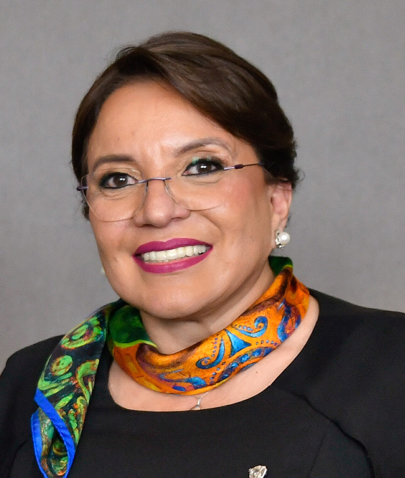 Xiomara Castro, presidenta de Honduras, en pleno litigio con las empresas vinculadas a Thiel
