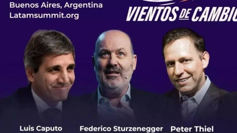 Thiel fue anunciado como uno de los principales oradores de la convención de Vientos de Cambio
