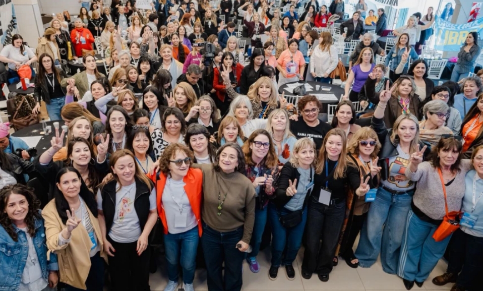 Corpacci recibió el apoyo en el Encuentro Federal de Mujeres Peronistas LPO