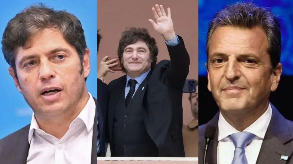 Milei, Massa, Kicillof | CEDOC