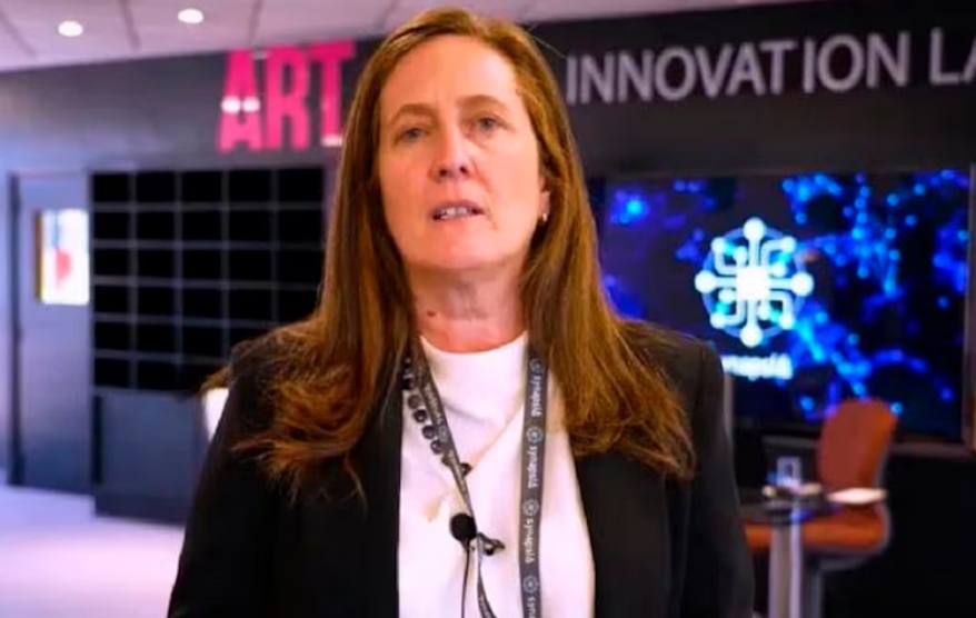 Adriana Baravalle, funcionaria al frente de la Secretaría de Innovación. Su designación quedó bajo la lupa tras una denuncia que cuestiona el origen y la validez del doctorado en Inteligencia Artificial con el que fue presentada oficialmente. Imagen Web