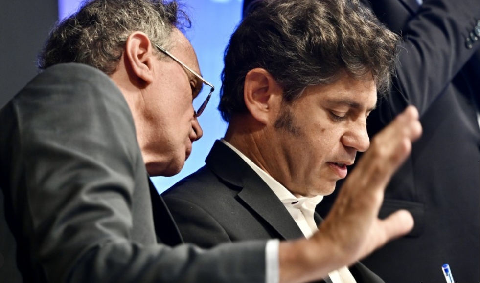 Gabriel Katopodis y Axel Kicillof. Aglaplata