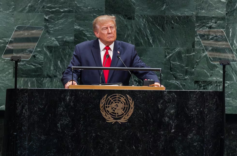 “EE.UU. ya no permitirá que las amenazas contra América ganen terreno en ningún lugar del hemisferio occidental", amenazó Trump. EFE. EFE