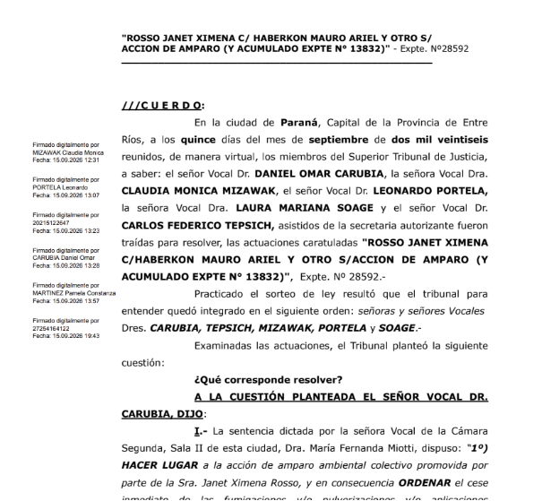 Leer sentencia