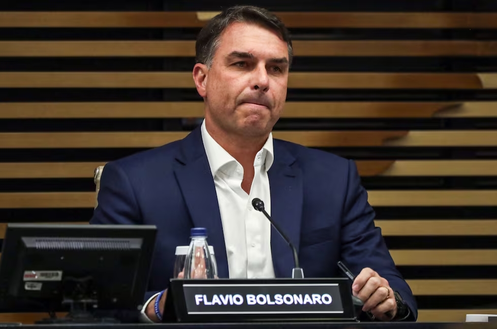 Flavio Bolsonaro, candidatoapresidentede Brasil. AFP. Brazil Photo Press via AFP
