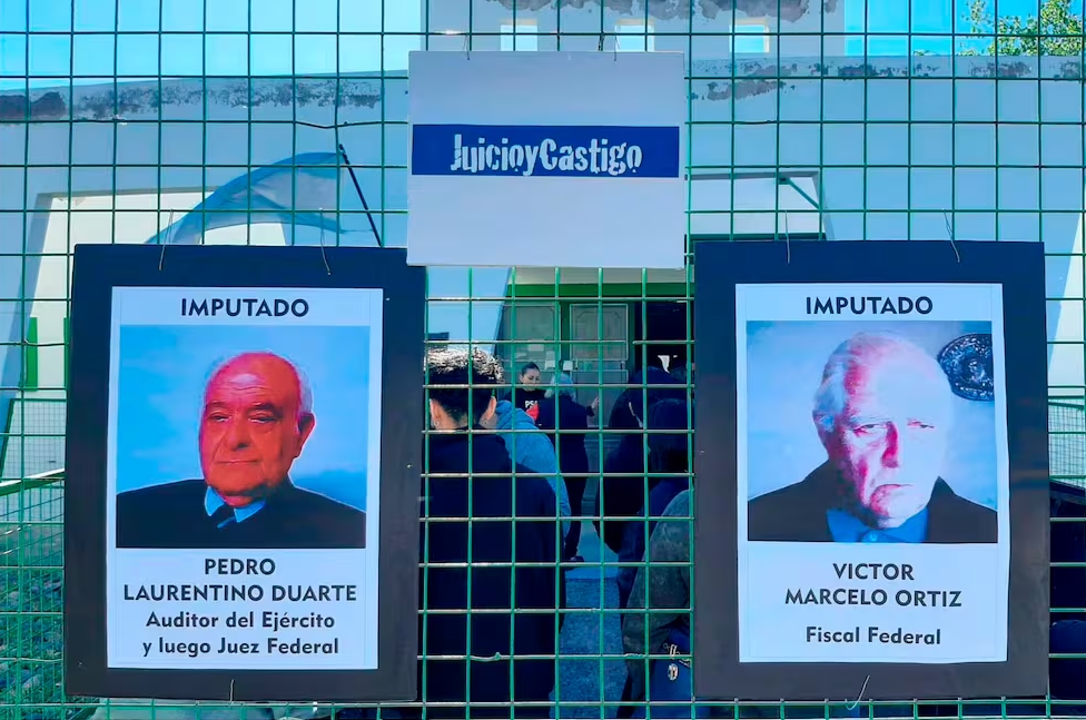 juicio de lesa al exjuez Pedro Laurentino Duarte y al exfiscal Víctor Marcelo Ortiz Imagen Web