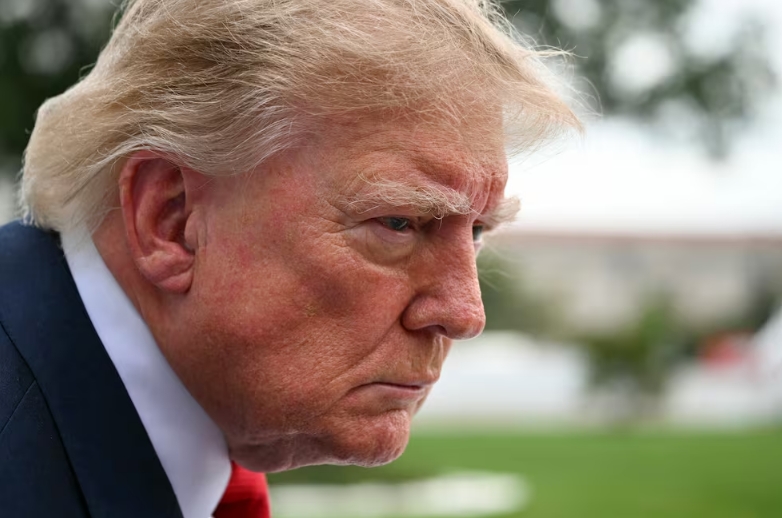 President Trump is travelling to Tennessee to speak at a campaign rally. (Photo by Alex WROBLEWSKI / AFP) AFP. AFP