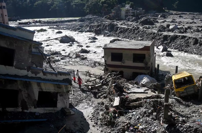 Un estudio científico identifica las ciudades sudamericanas con mayor riesgo ante tsunamis (Foto de Prakash MATHEMA / AFP)