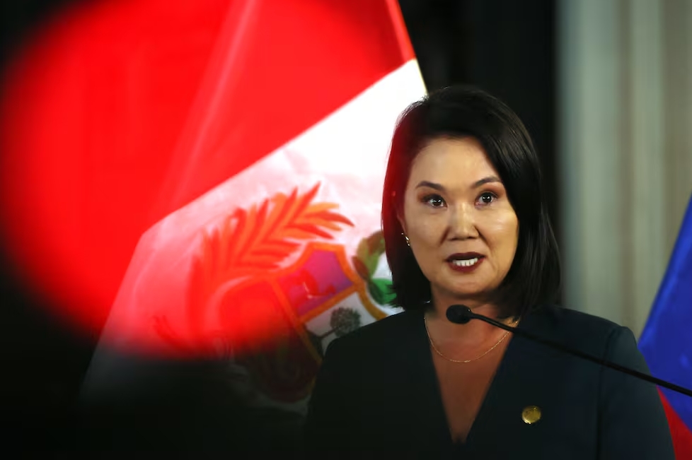 Keiko Fujimori, presidenta de Perú. AFP. AFP