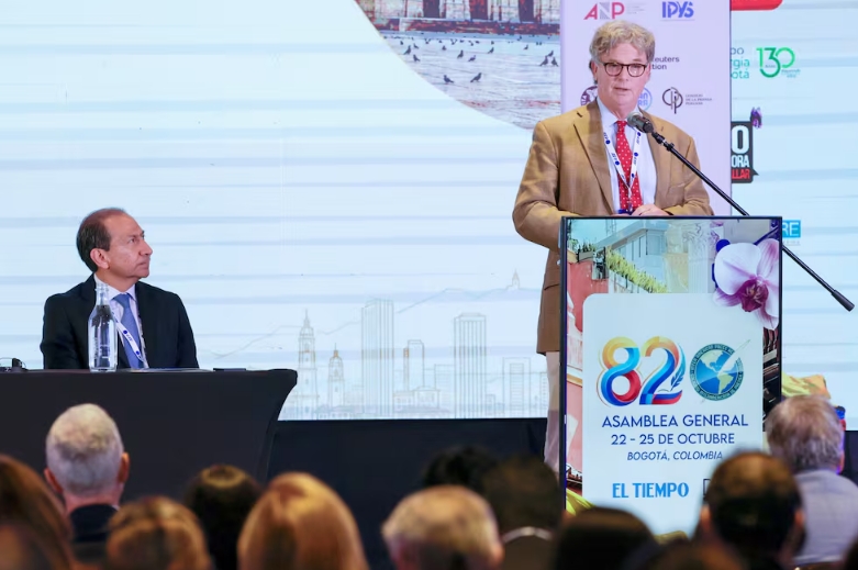 El presidente de la Sociedad Interamericana de Prensa (SIP), Pierre Manigault. EFEE. EFE