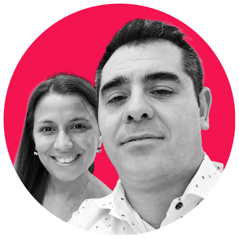 Diego Sauan y su esposa Andrea, líderes de Mano Fuerte Brazo Extendido